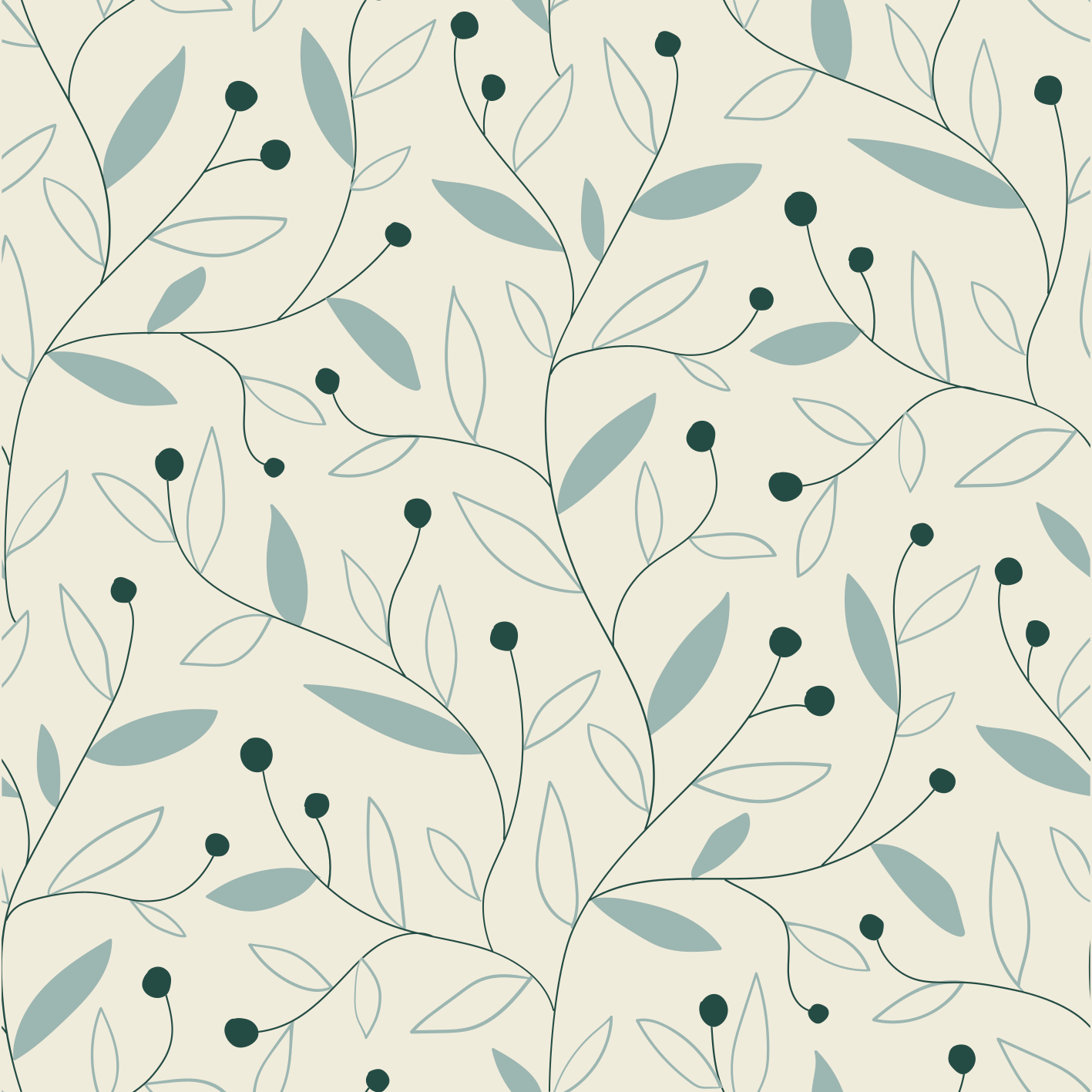 Vinilo para mueble ramas minimalistas - TenVinilo