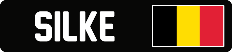 Sticker vélo drapeau et nom personnalisés - TenStickers