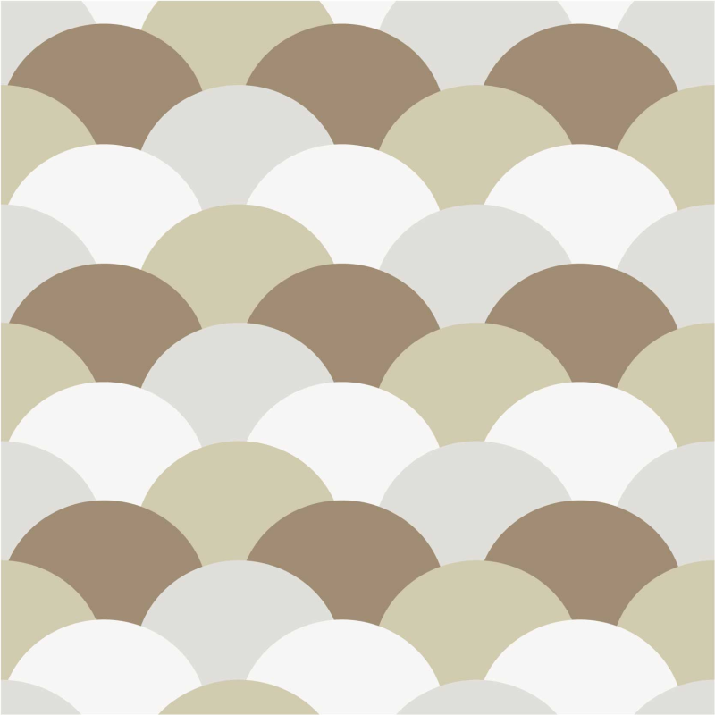 carta adesiva per ante armadio squame marroni - TenStickers