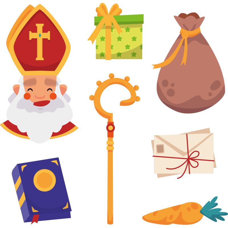 stickerpack sinterklaas sticker - TenStickers