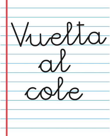 Vinilo libreta vuelta al cole - TenVinilo