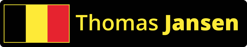 Sticker vélo drapeau avec nom de famille en gras - TenStickers