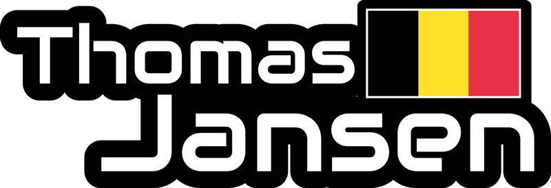 Sticker vélo drapeau belge avec nom et prénom - TenStickers