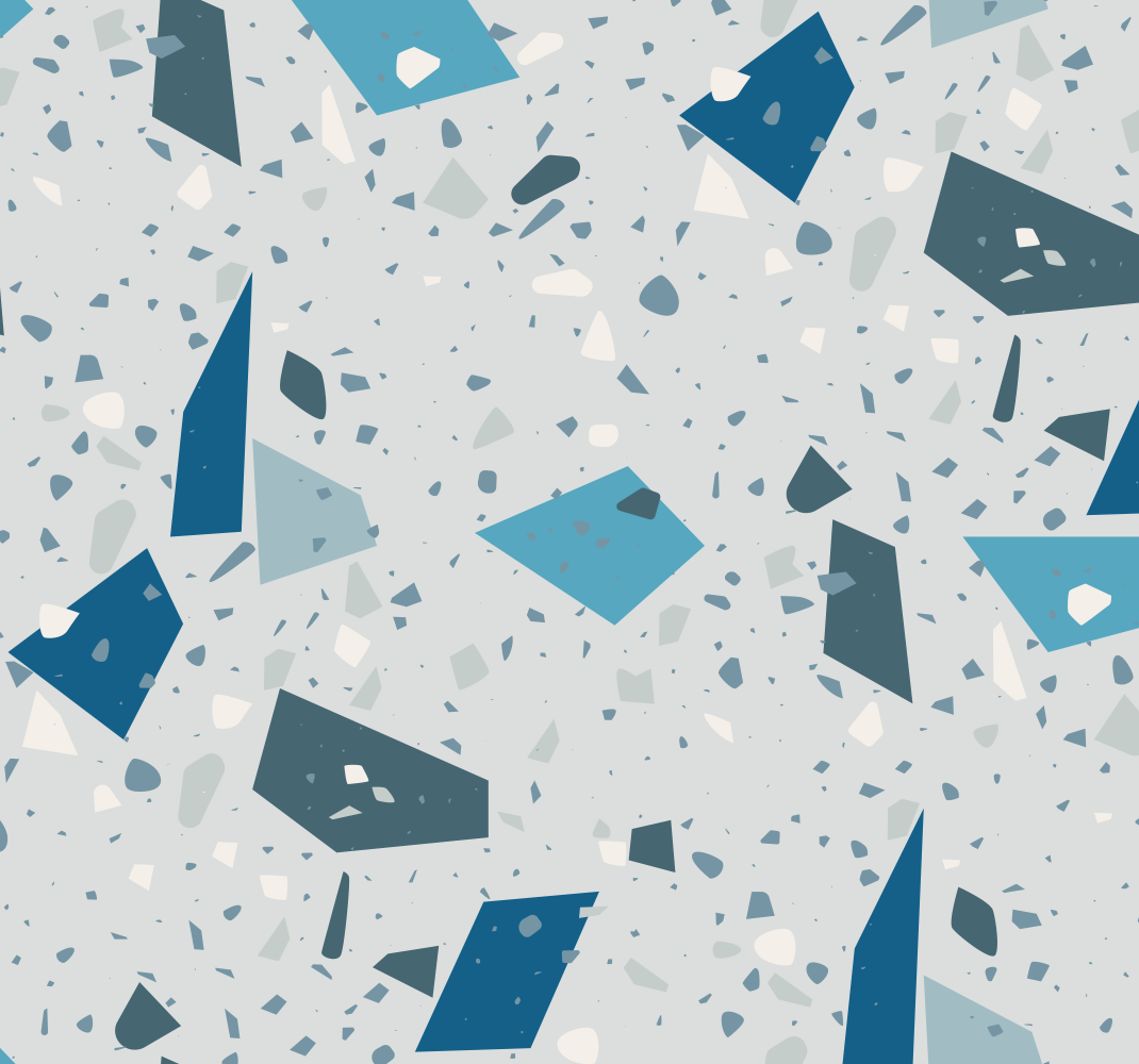 Modri teraco Nalepka za pohištvo - TenStickers