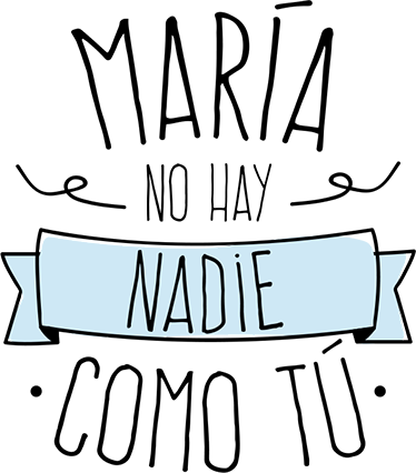 Vinilo personalizable nadie como tú - TenVinilo