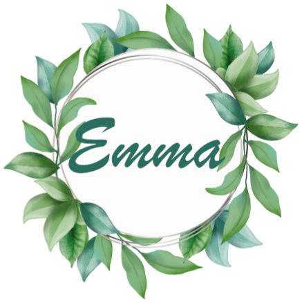 Adesivo per bici foglie verdi con nome - TenStickers