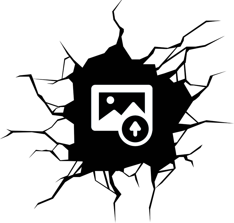 Kat in gat autosticker - TenStickers