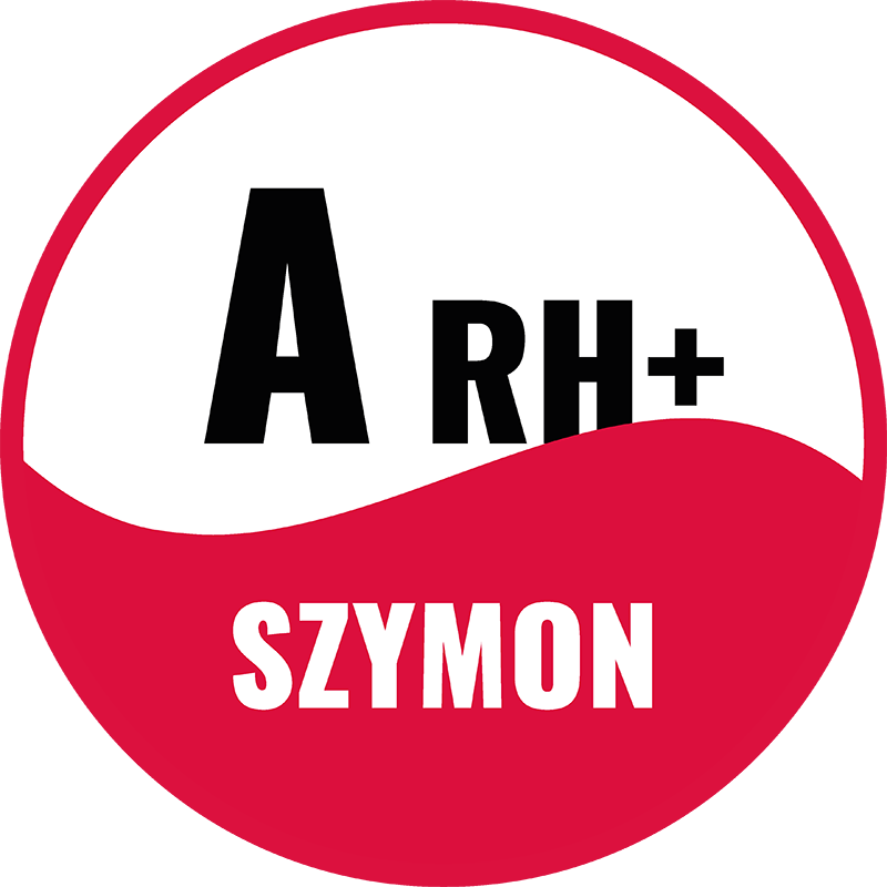 Profesjonalne naklejka na rower imię i grupa krwi z flagą - TenStickers