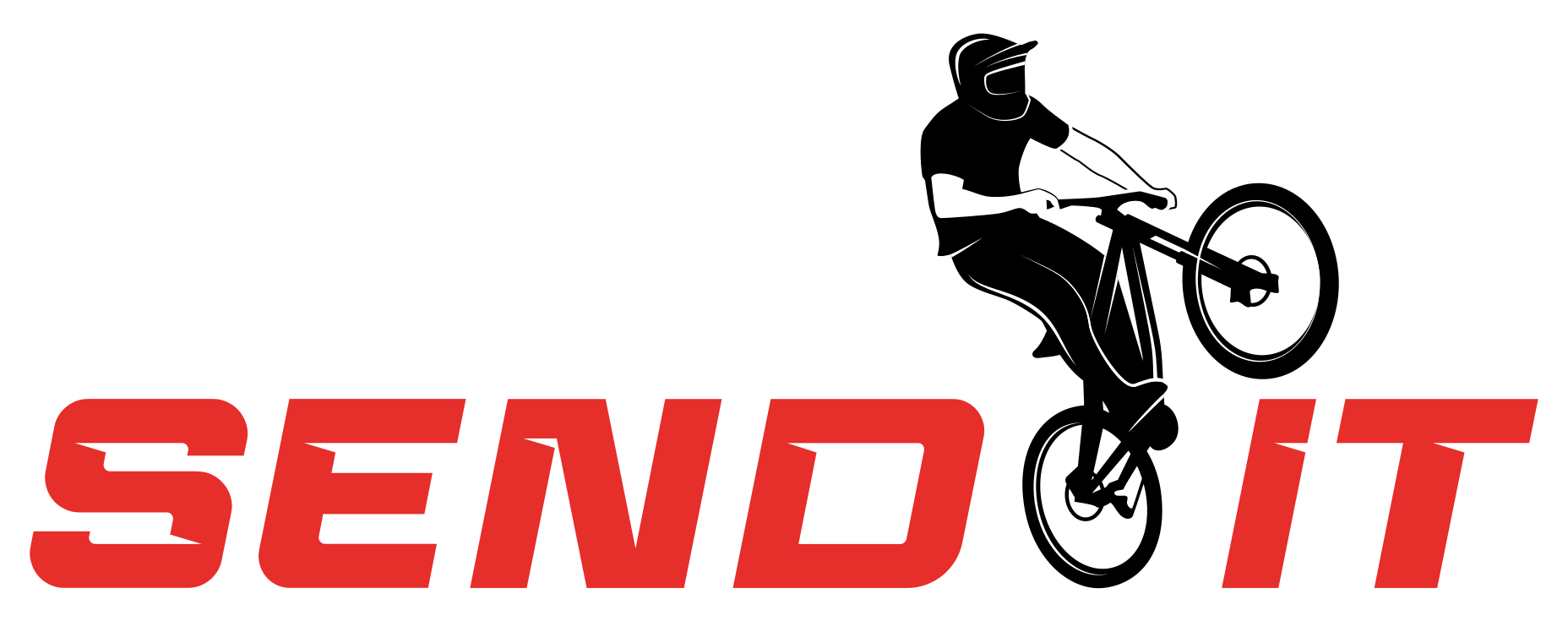 Send it  bike sticker - TenStickers