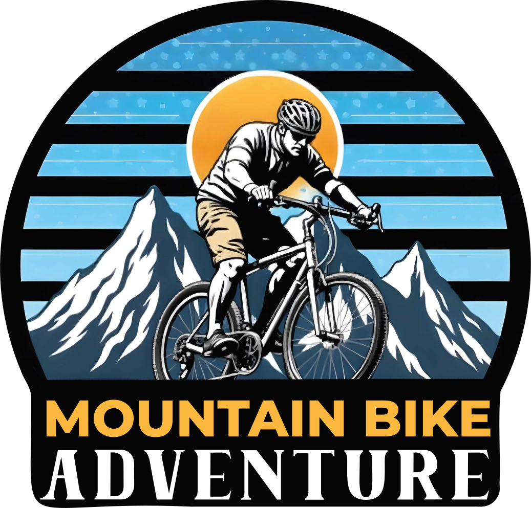 Bicycle adventure  bike sticker - TenStickers