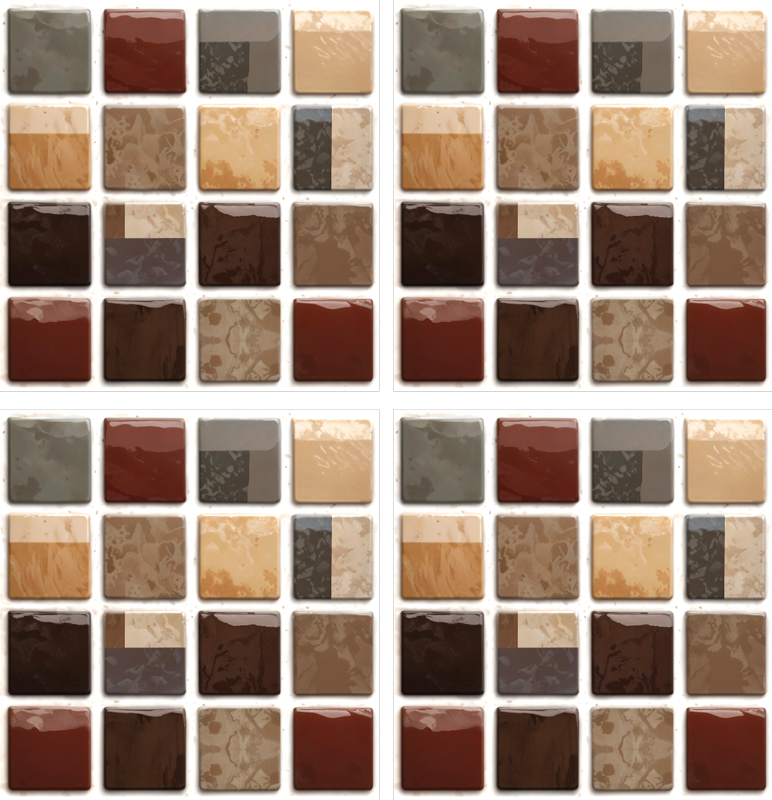 动物贴画 马赛克风格 - TenStickers