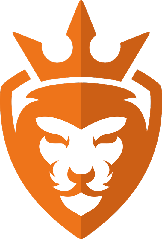 Oranje nederlandse leeuw feestdagen sticker - TenStickers