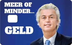Geert wilders pinpas sticker - TenStickers