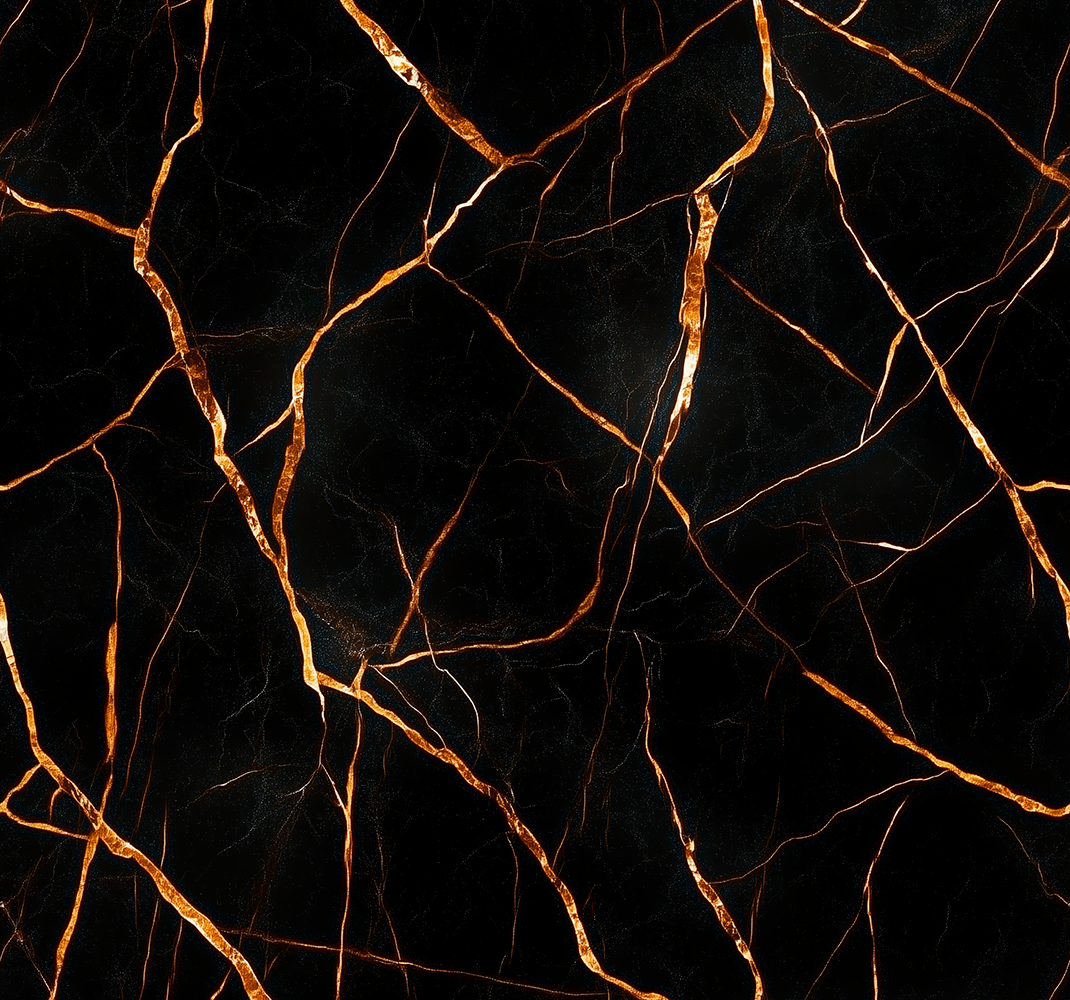 Zwart marmer meubel sticker - TenStickers