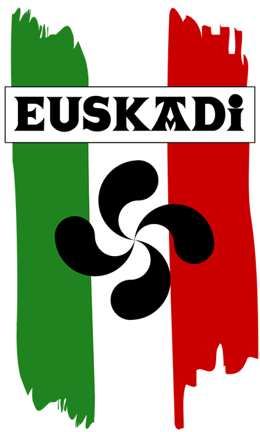 Vinilo bandera de Euskadi lauburu - TenVinilo
