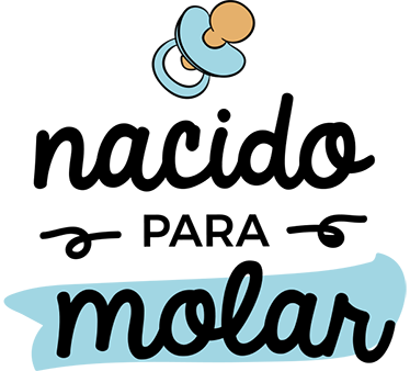 Vinilo infantil nacido para molar - TenVinilo