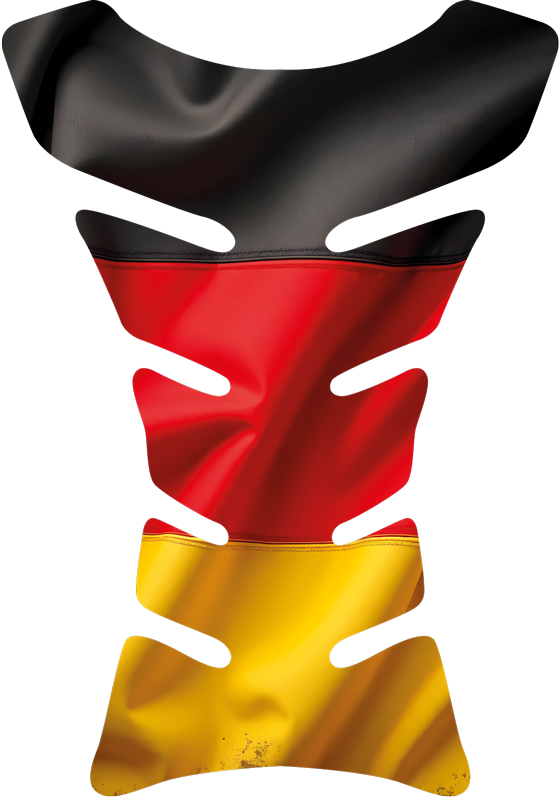 Motorrad Aufkleber deutsche flagge - TenStickers