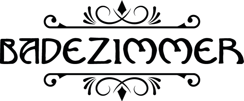 Wandtattoo Badezimmer jugendstil - TenStickers