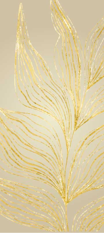 αυτοκόλλητο έπιπλα μεγάλο χρυσό εφέ φύλλο - TenStickers