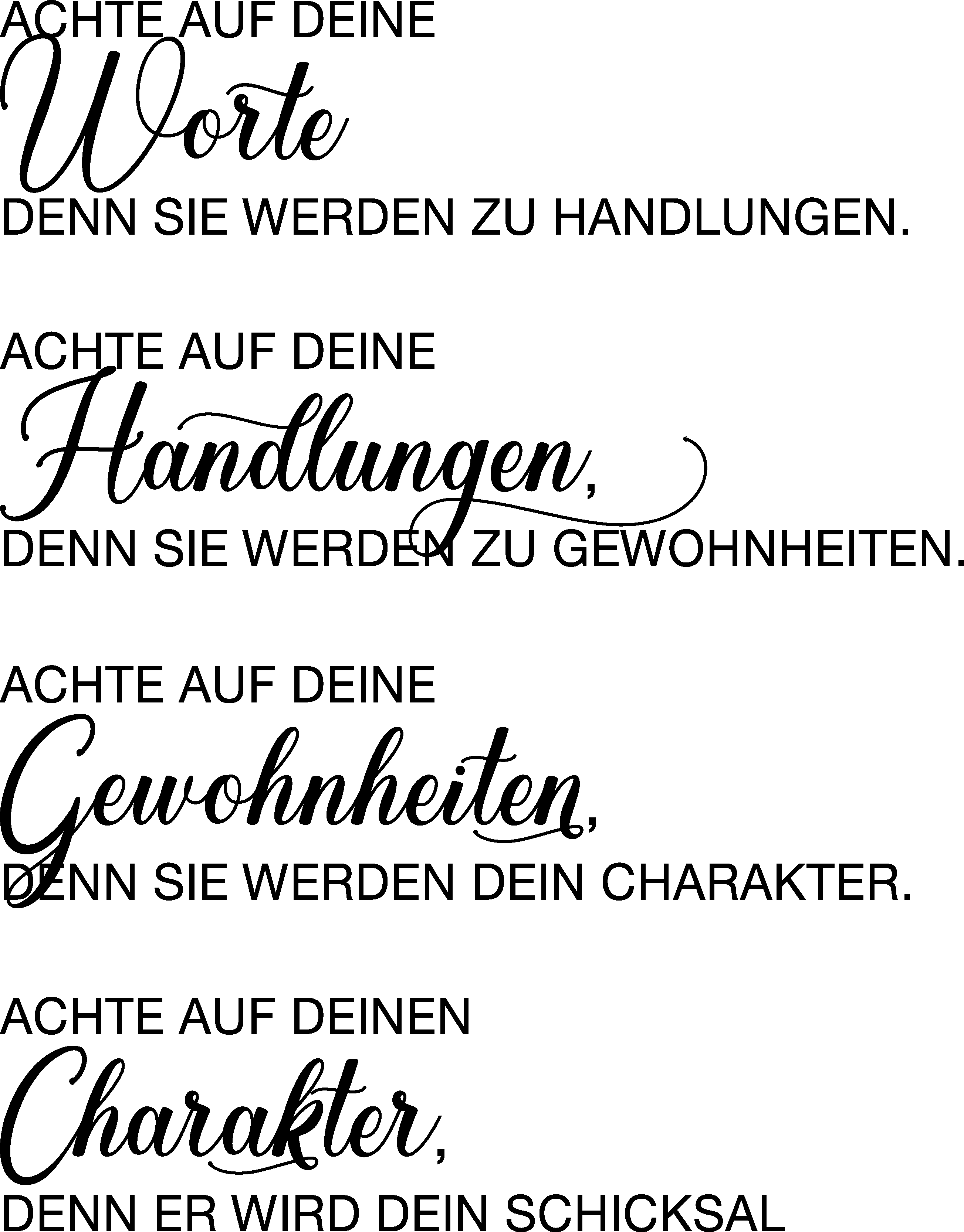 Wandtattoo passt auf - TenStickers