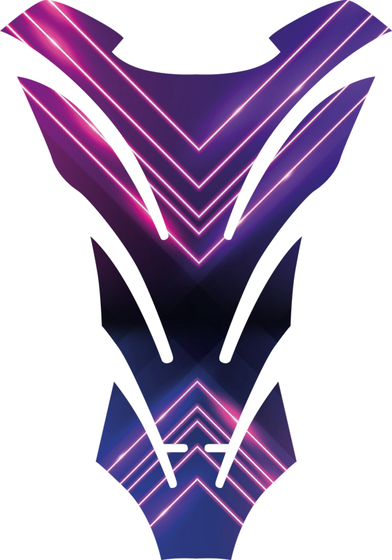 Pegatina moto neón - TenVinilo