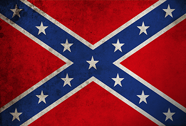 Vinilo portátil bandera confederada - TenVinilo
