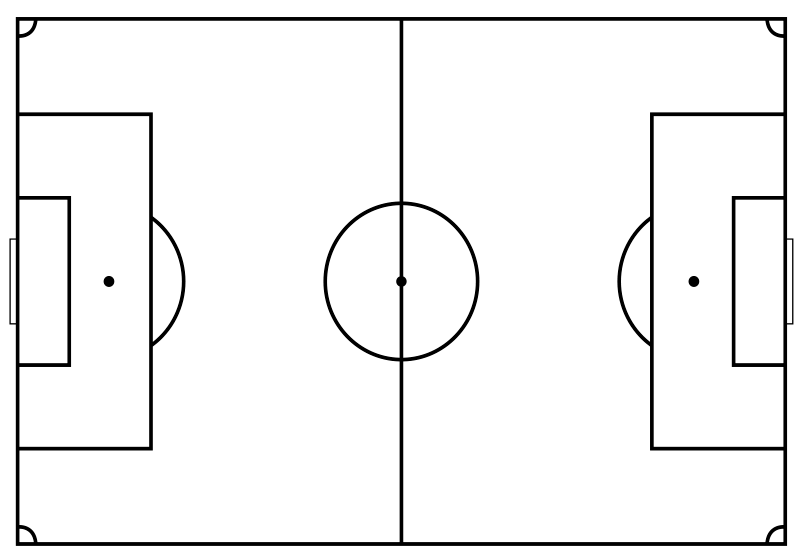 Whiteboard Folie fußball - TenStickers