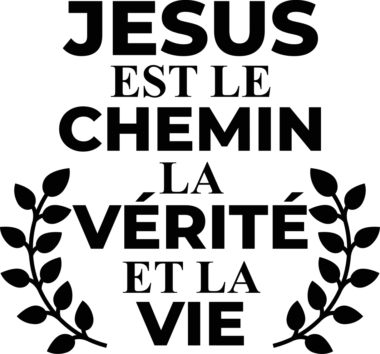 Sticker politique et religion jesus est le chemin - TenStickers