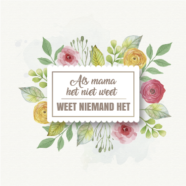 Sticker als mama het niet weet - TenStickers