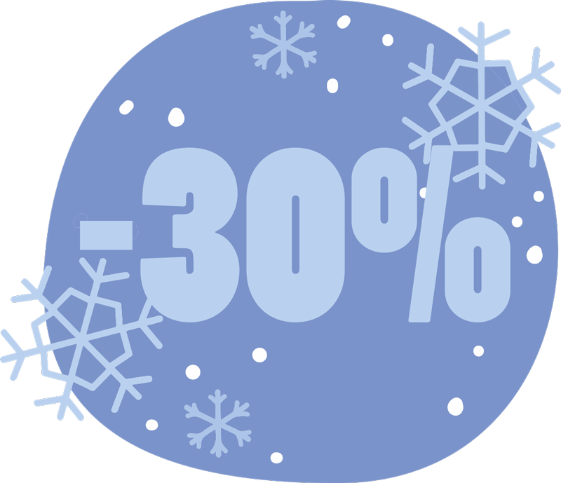 Vinilo rebajas descuento de invierno - TenVinilo