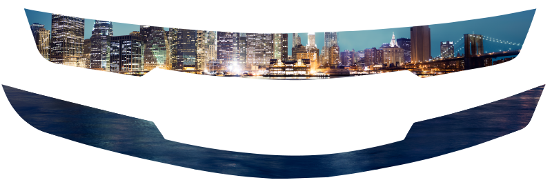 Pritaikomas šalmo skydelio dizainas motociklo lipdukas - „Tenstickers“