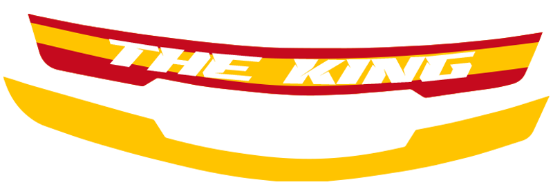 Helmet visor design with flag motorcycle sticker - TenStickers