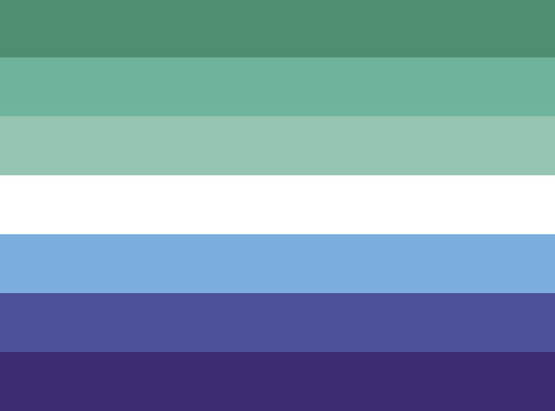 Gay flag car sticker - TenStickers