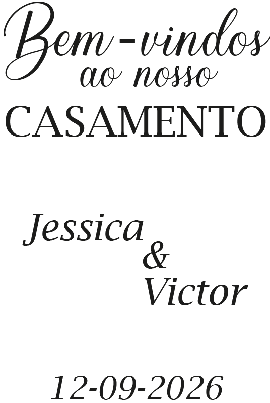 Adesivo casamento espelho personalizável - TenStickers