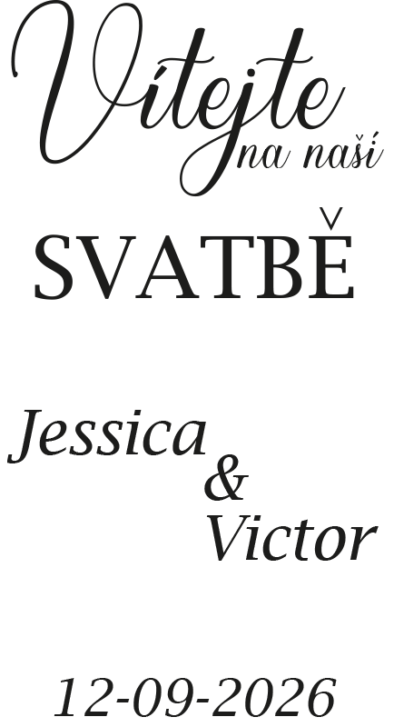 Přizpůsobitelné zrcadlo svatební samolepka - TenStickers