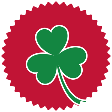 Autocolante bandera portuguesa trevo - TenStickers