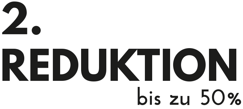Rabatt Aufkleber 2. Reduktion - TenStickers