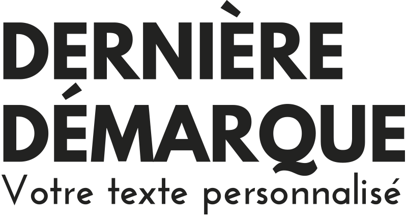 Sticker soldes dernière demarque - TenStickers