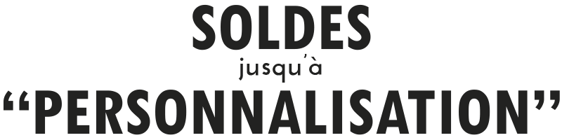 Sticker soldes jusqu’à personnalisé - TenStickers