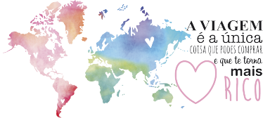 Mural de parede mapa colorido com texto - TenStickers