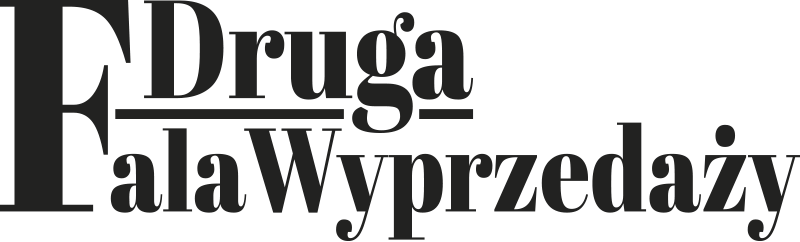 Naklejka wyprzedaż druga fala wyprzedaży - TenStickers