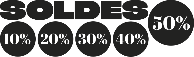 Sticker soldes remises sur les kits - TenStickers