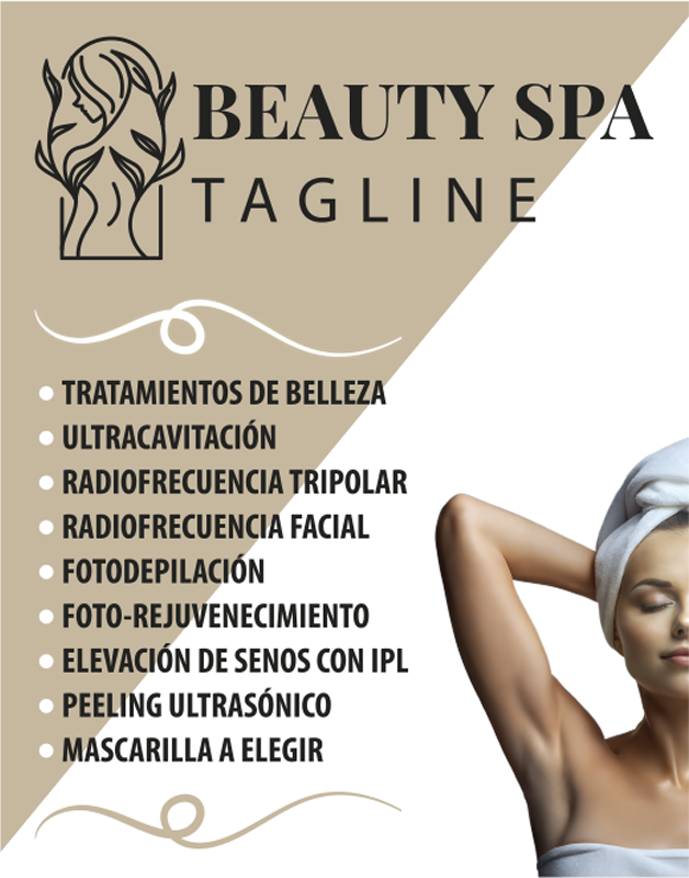 Vinilo escaparate translúcido servicios salón de belleza - TenVinilo