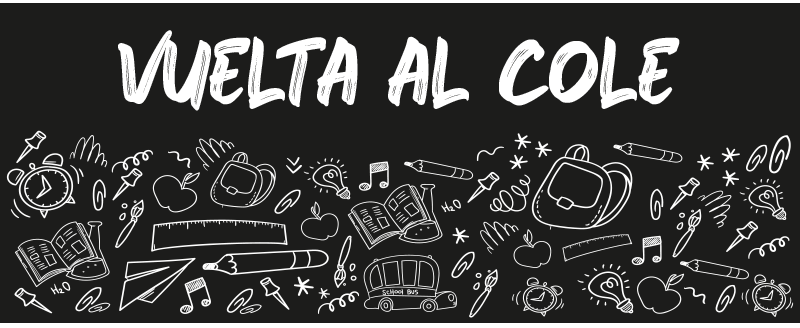 Vinilo regreso a la escuela estilo pizarra - TenVinilo