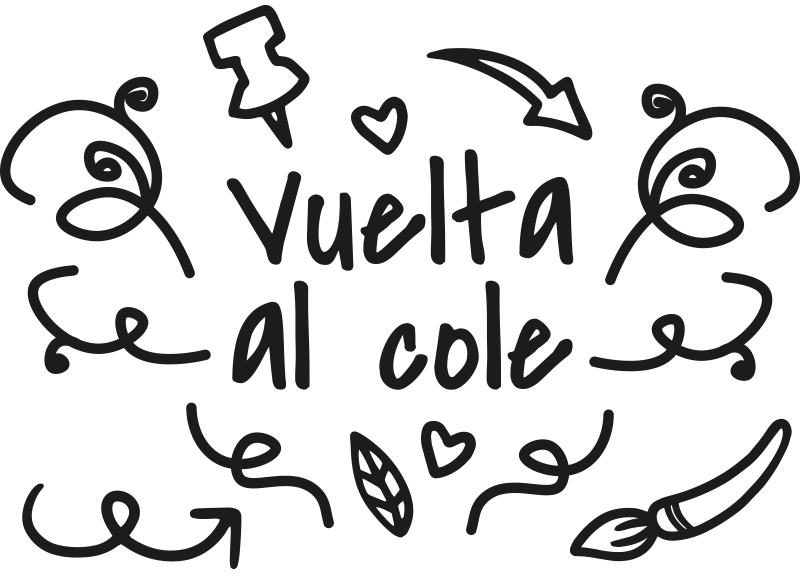 Vinilo de vuelta a la escuela - TenVinilo