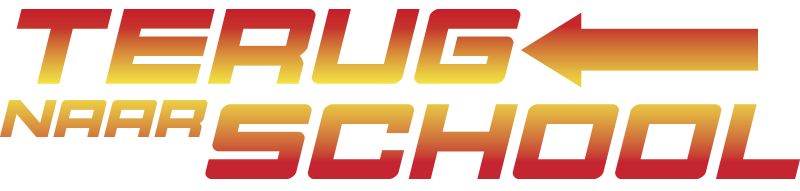 Futuristische terug naar school feestdagen sticker - TenStickers