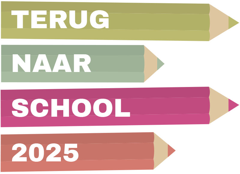 Potloden terug naar school feestdagen sticker - TenStickers