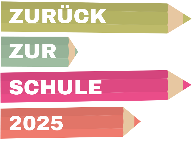 Aufkleber Feiertag bleistifte zurück zur schule - TenStickers