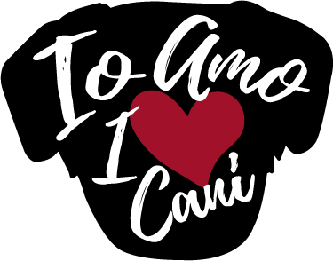 Sticker amo i cani - TenStickers