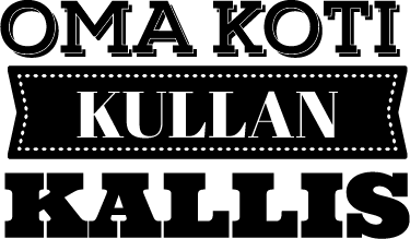 Oma Koti Kullan Kallis Sisustustarra - Tenstickers